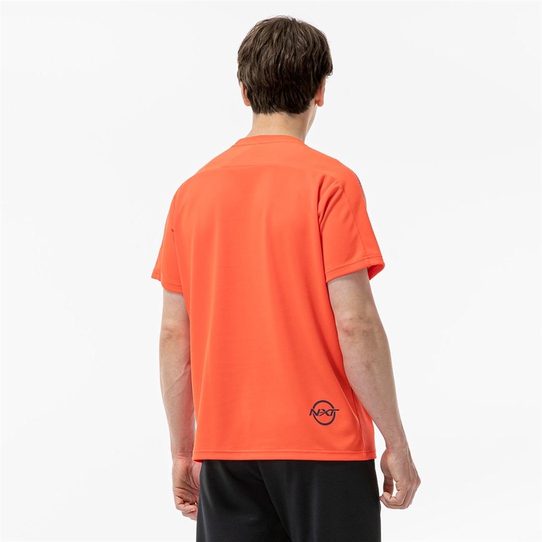 【抗菌防臭／防汚】N-XT Tシャツ サンストーンオレンジ S