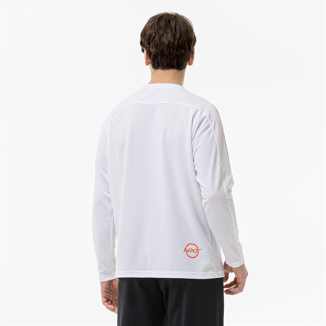 【抗菌防臭／防汚】N-XT Tシャツ(長袖) ホワイト S
