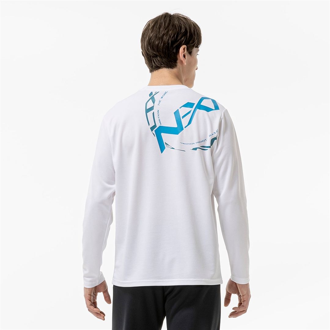 【抗菌防臭／防汚】N-XT Tシャツ(長袖) ホワイト XL