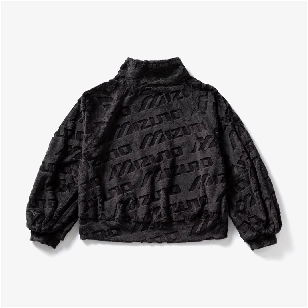 【ミズノ直営限定／吸湿発熱】ブレスサーモロゴファーハーフジッププルオーバー ブラック S