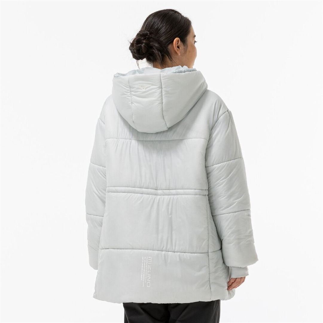 【保温素材／吸湿発熱】テックフィルブレスサーモコート ペールブルー XL