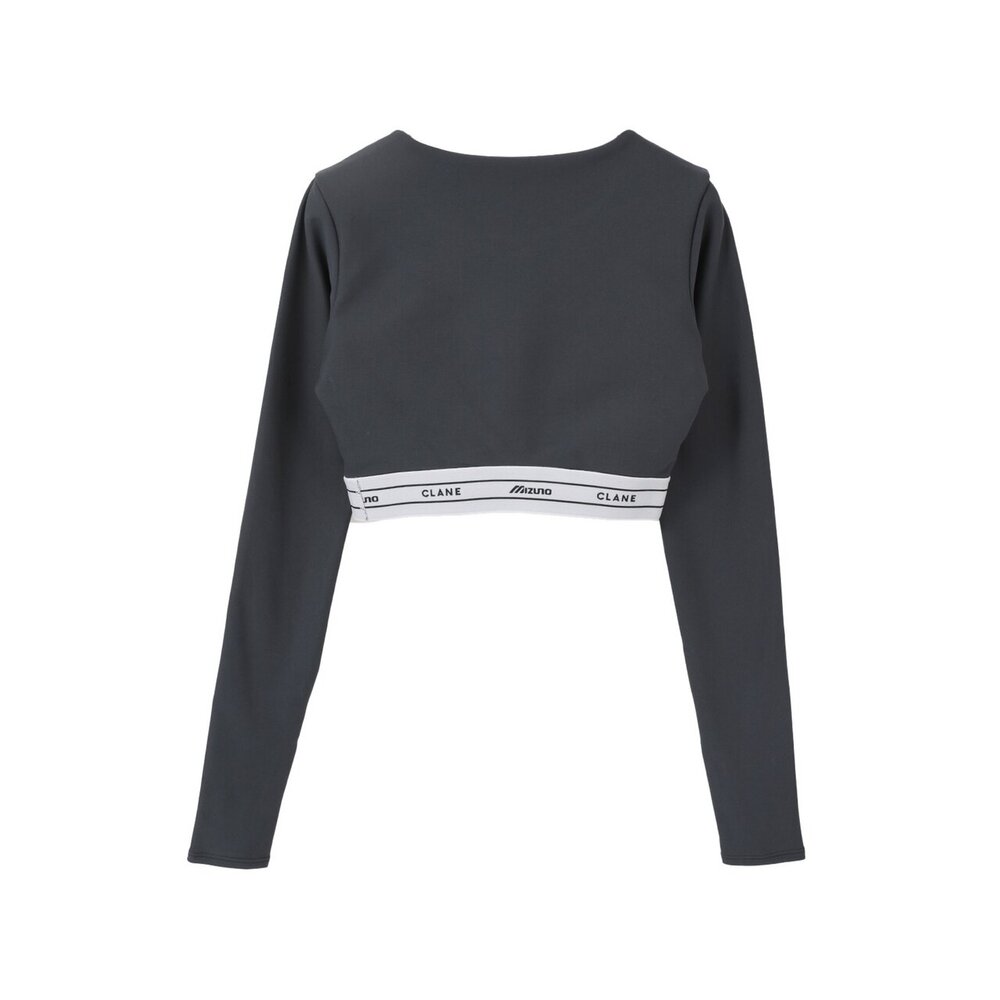 【CLANE】LONG SLEEVE TOPS ブラック 2