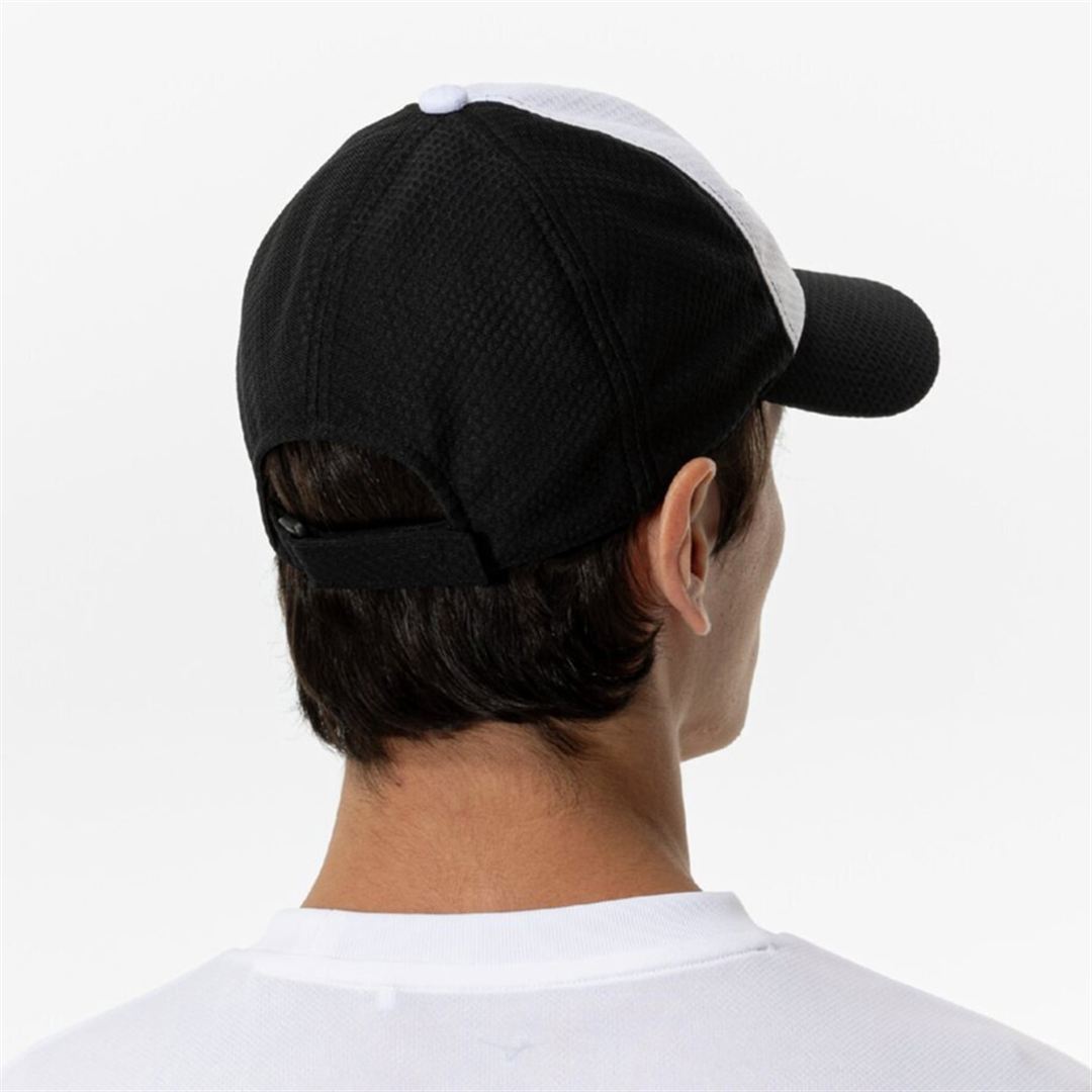 メッシュキャップ ブラック×ホワイト M