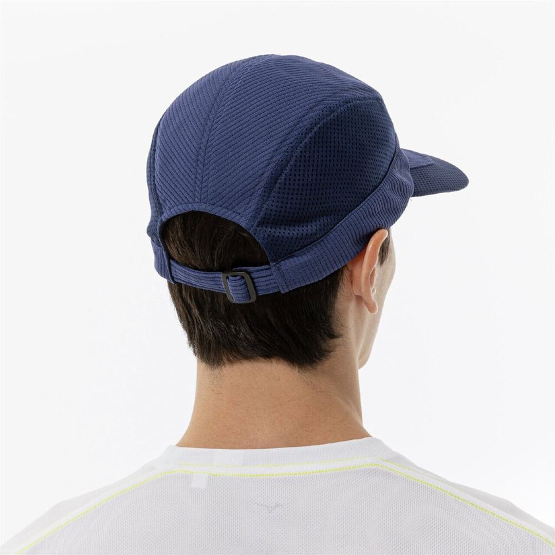【汗処理／通気】ドライエアロフローキャップ ドレスネイビー 56-60