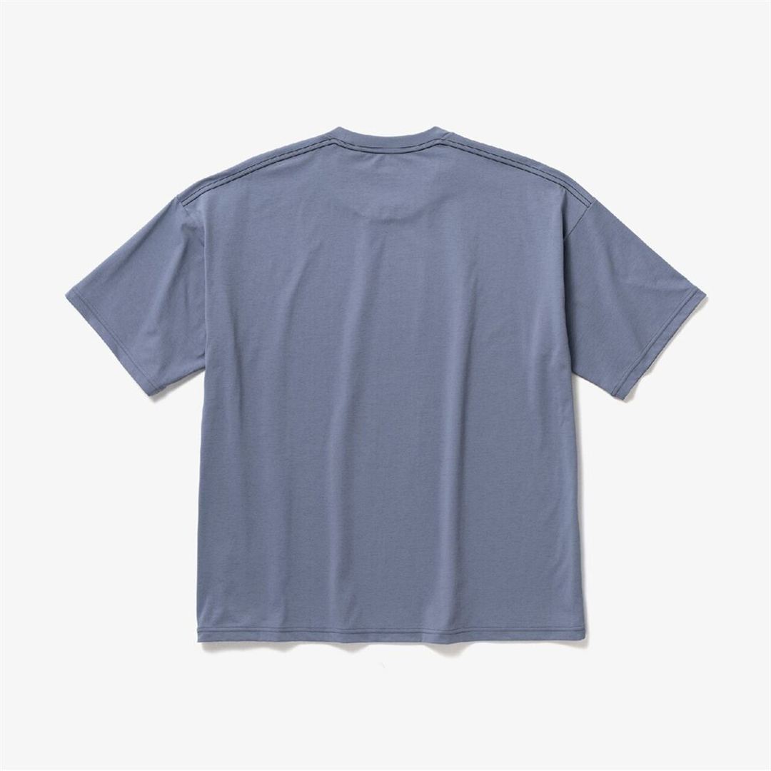 ルーズフィットTシャツ ワイルドウインドブルー XS