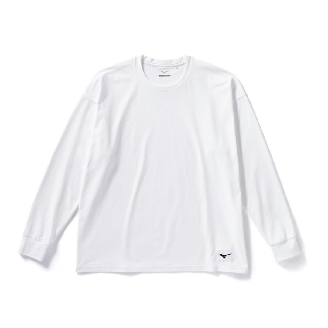 ルーズフィットTシャツ(長袖) ホワイト XS