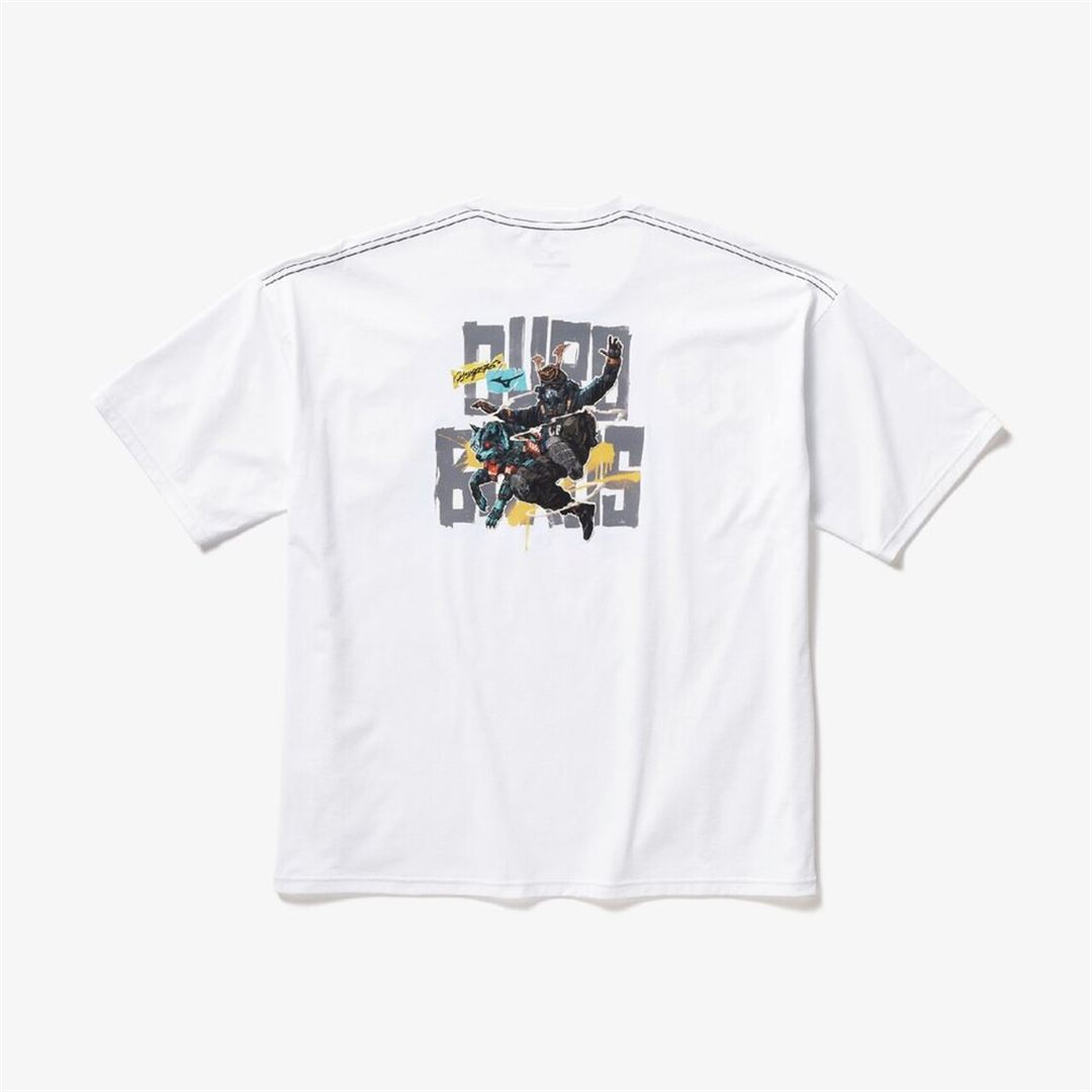 Dragon76ルーズフィットTシャツ ホワイト XS