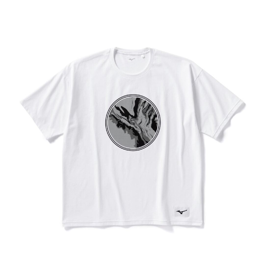 ルーズフィットグラフィックTシャツ ホワイト S
