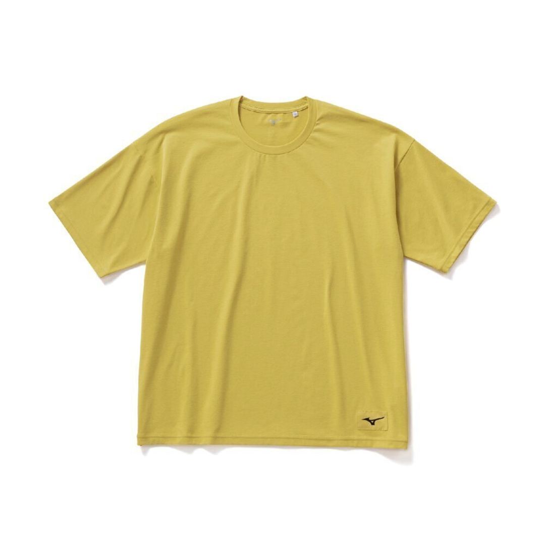 ルーズフィットTシャツ ミステッドイエロー S