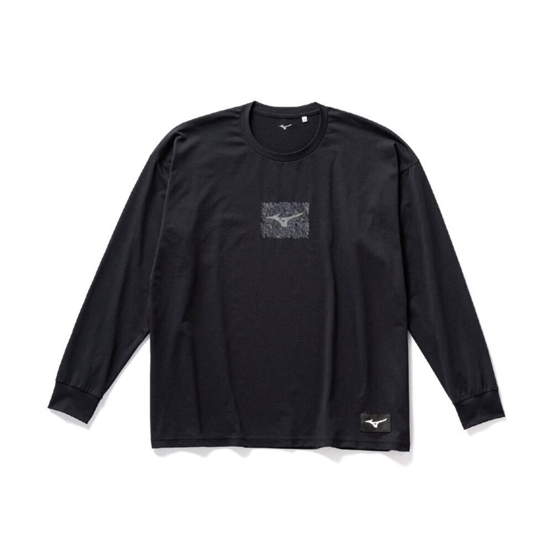 ルーズフィットTシャツ(長袖) ブラック S