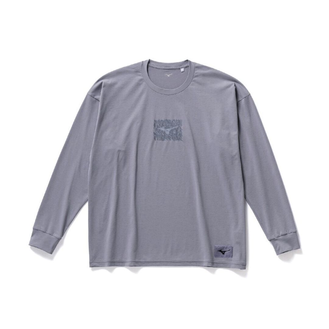 ルーズフィットTシャツ(長袖) グラナイトグレー M