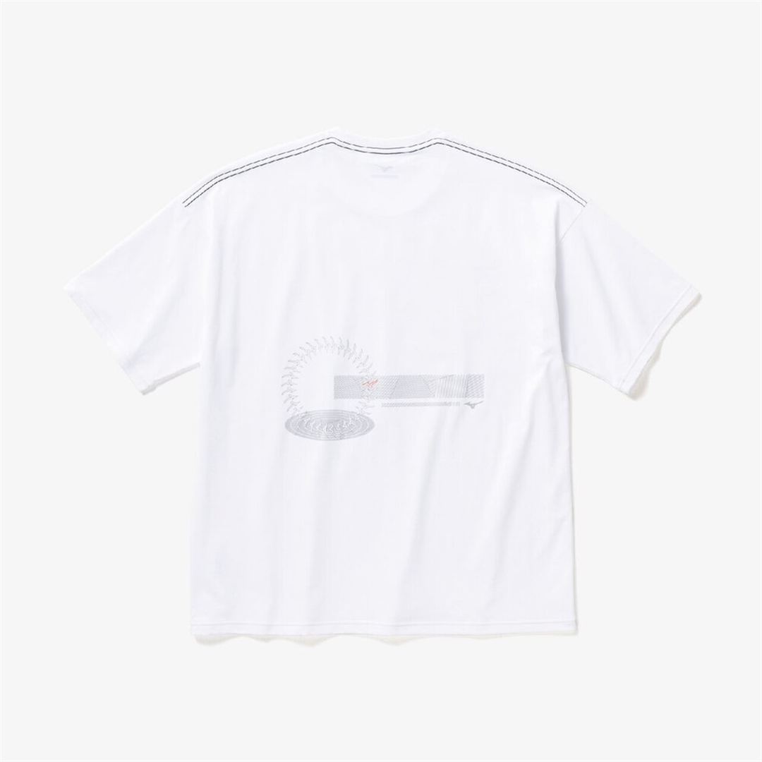 【ミズノ直営限定】ルーズフィットTシャツ ホワイト XS