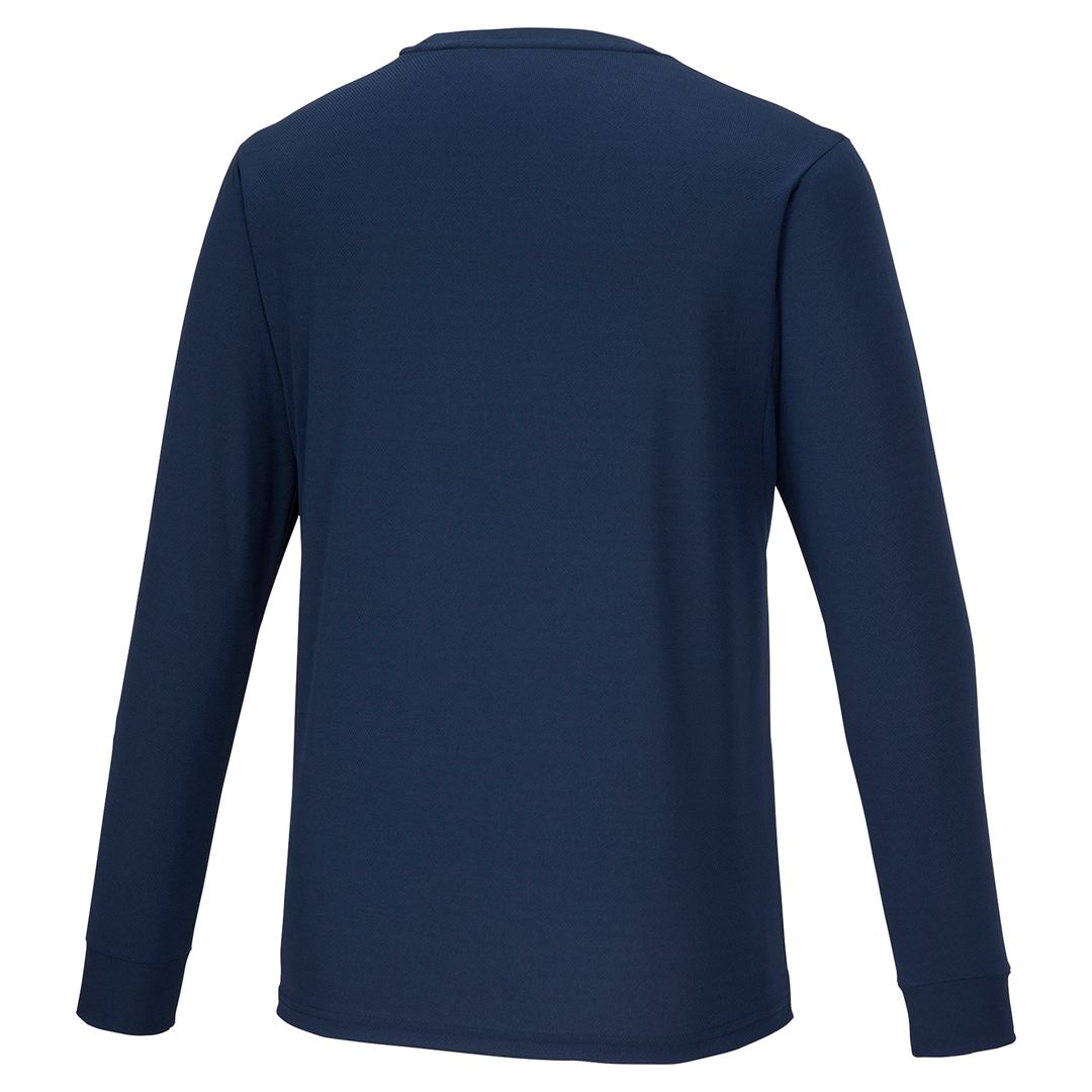 Tシャツ(長袖) ドレスネイビー×マゼンタ XS