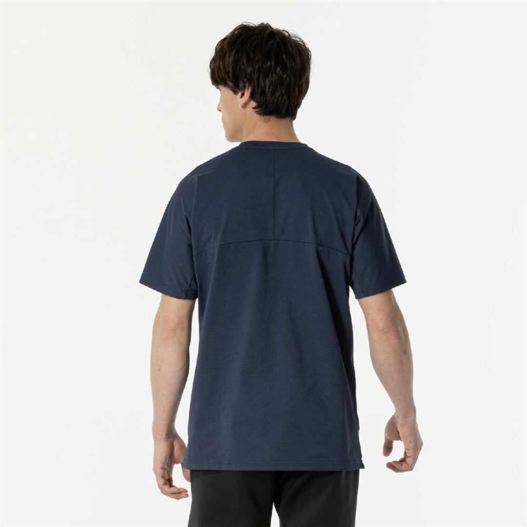 ソフトドライTシャツ ページエントブルー S