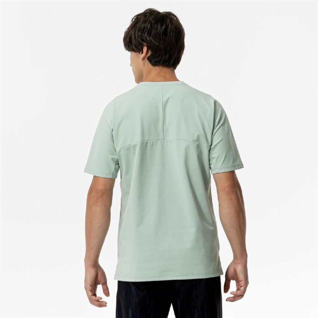 ソフトドライTシャツ フロスティグリーン S