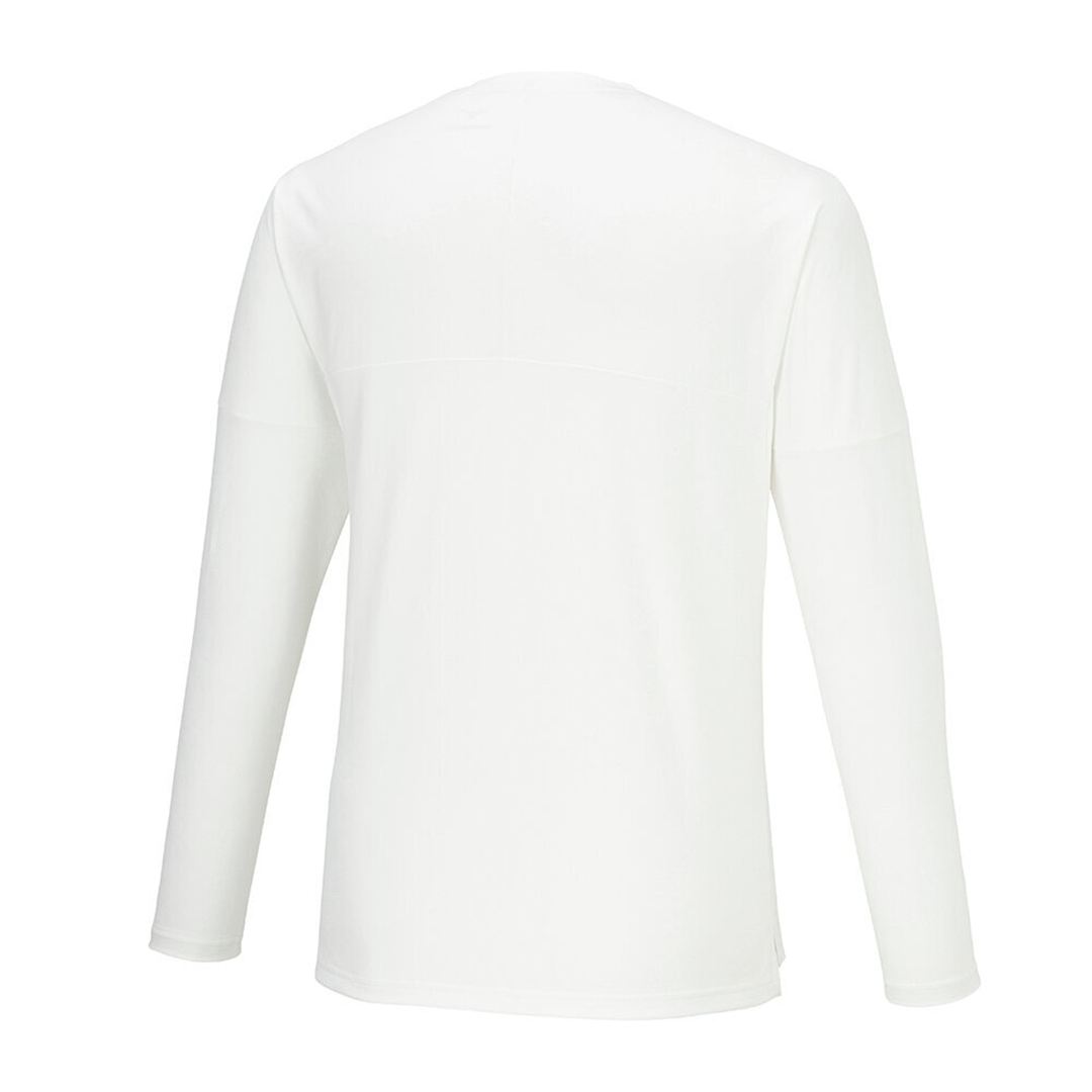 ソフトドライTシャツ(長袖) スノーホワイト S
