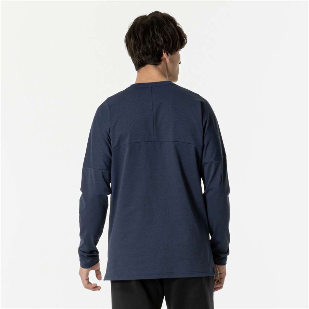 ソフトドライTシャツ(長袖) ページエントブルー XL