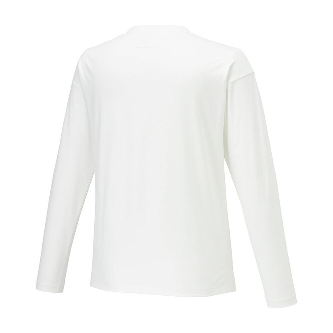 ソフトドライTシャツ(長袖) スノーホワイト S