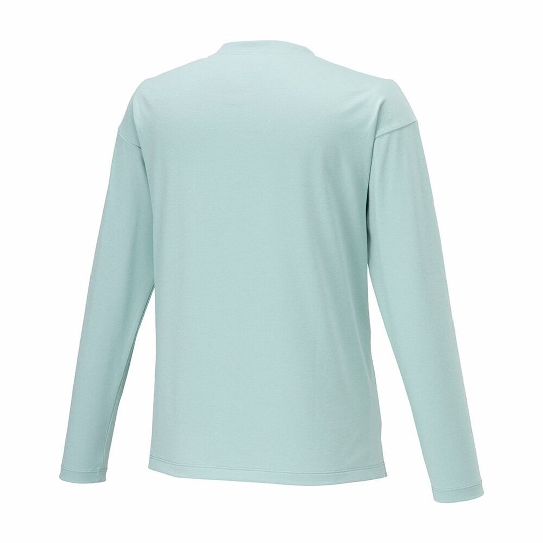 ソフトドライTシャツ(長袖) ミントグリーン XL