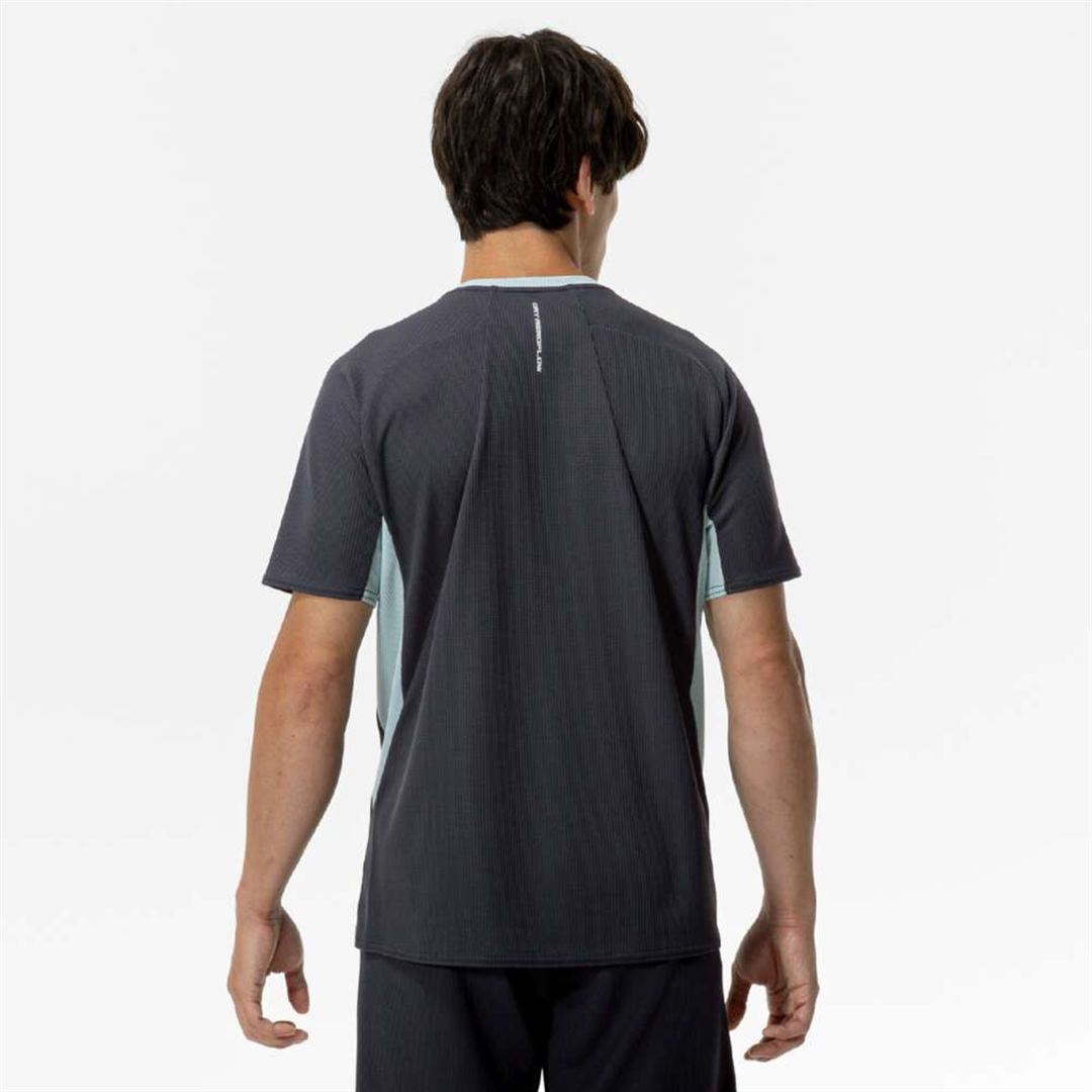 【汗処理／通気】ドライエアロフローTシャツ インディアグレー S