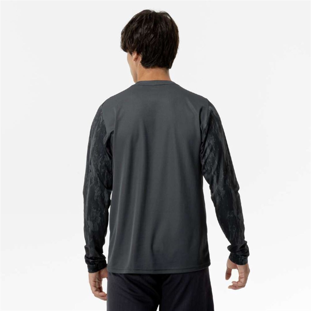 クイックドライTシャツ(長袖) インディアグレー XL