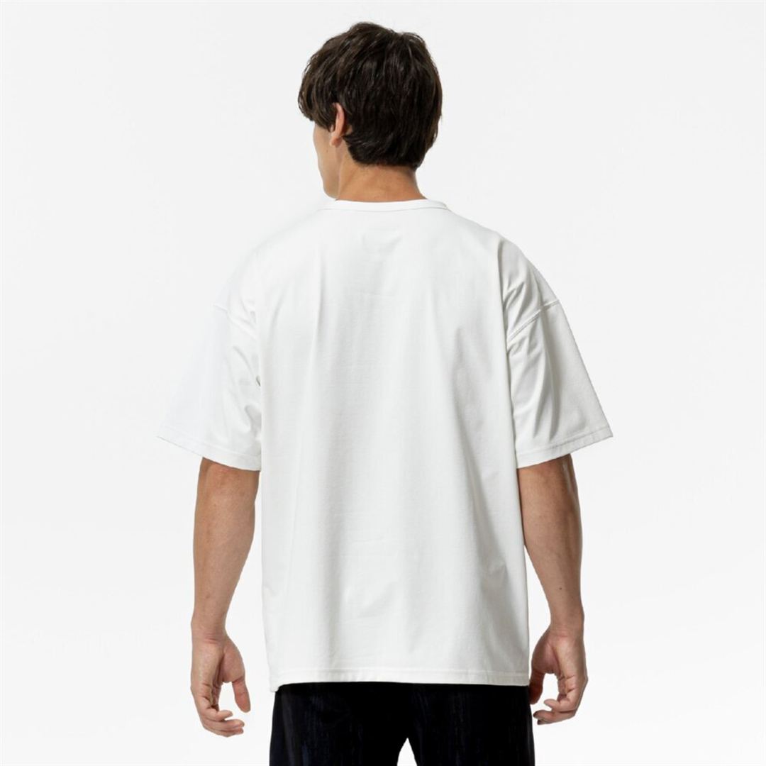 ソフトドライTシャツ(ワイドシルエット) スノーホワイト S