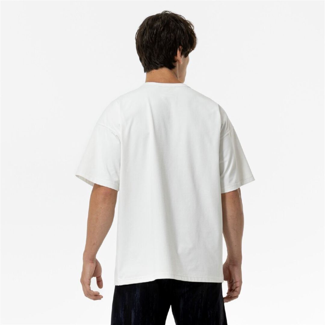 ソフトドライTシャツ(ワイドシルエット) スノーホワイト S