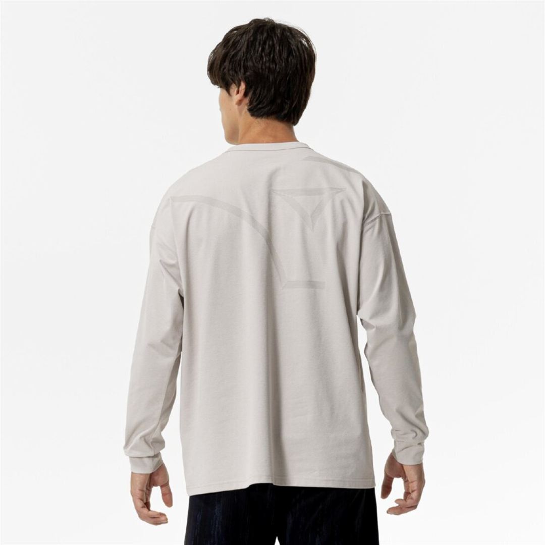 ソフトドライTシャツ(長袖) クラウドベージュ S