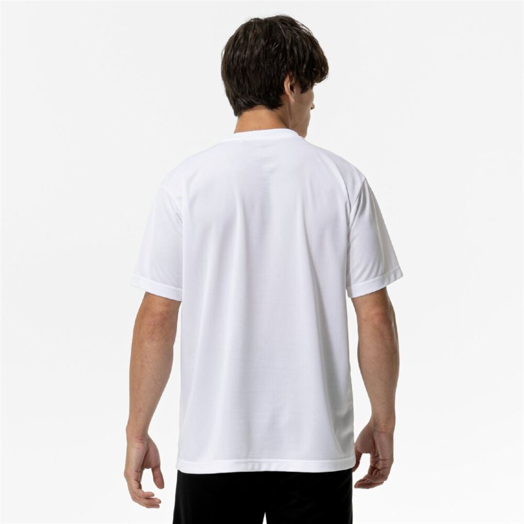 ナビドライTシャツ(半袖／Vネック) ホワイト×ホワイト XL