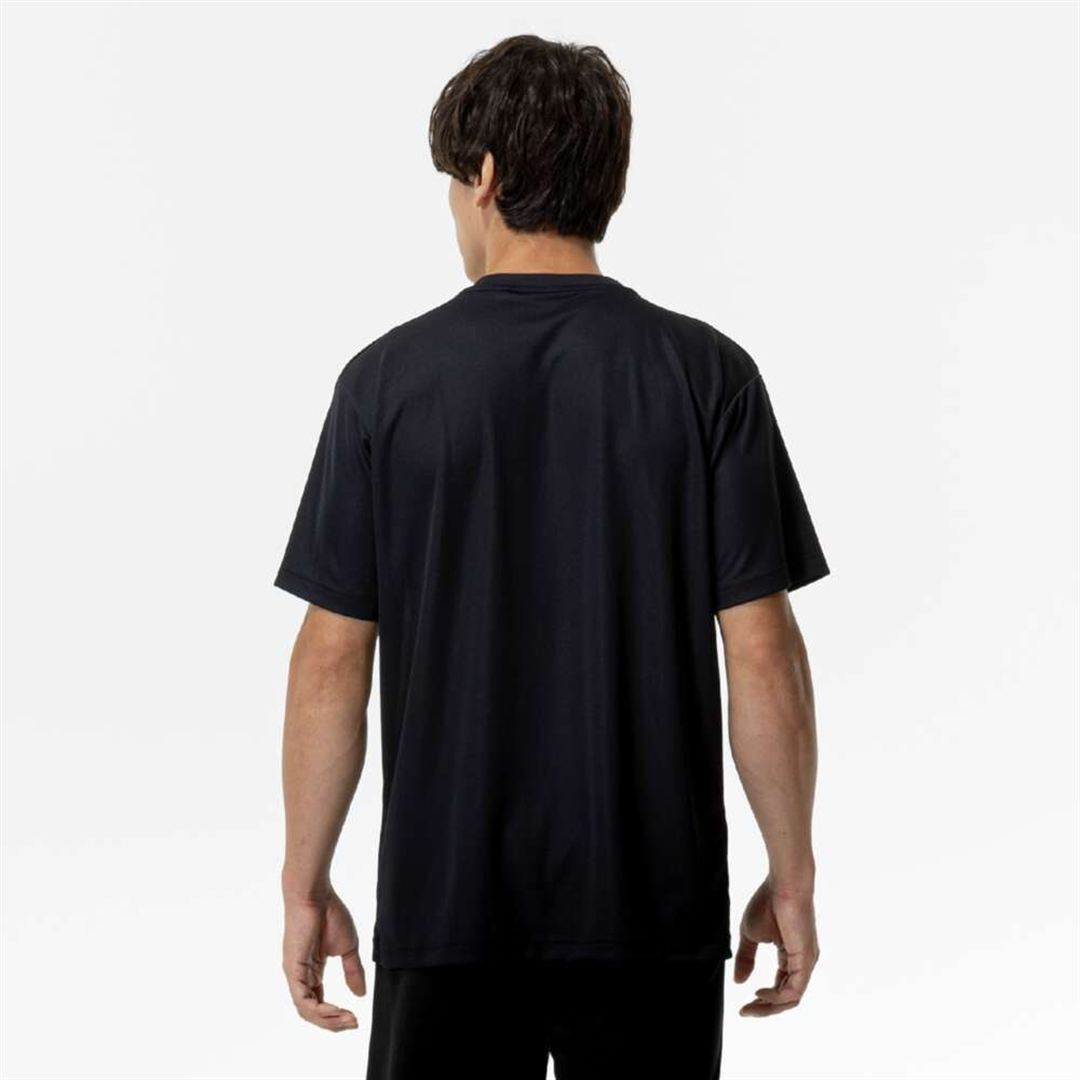ナビドライTシャツ(半袖／切替) ブラック×ホワイト XL