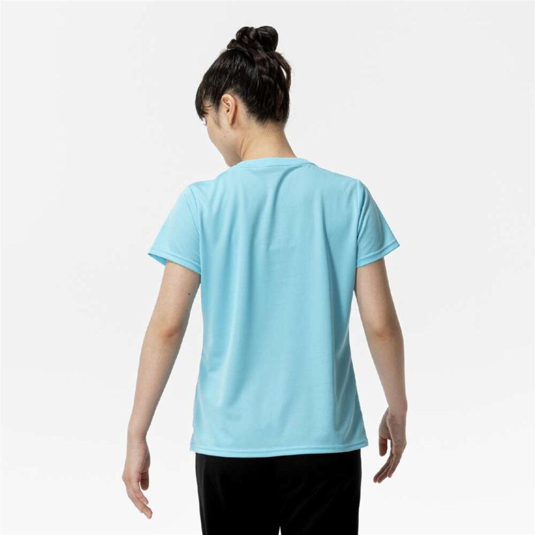 ナビドライTシャツ(半袖／丸首) スプラッシュブルー×ブルー S