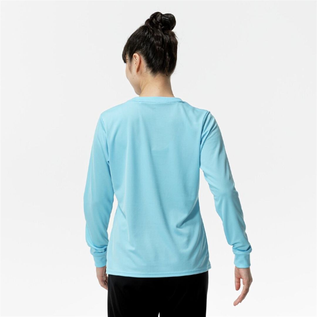ナビドライTシャツ(長袖／丸首) スプラッシュブルー×ブルー XL