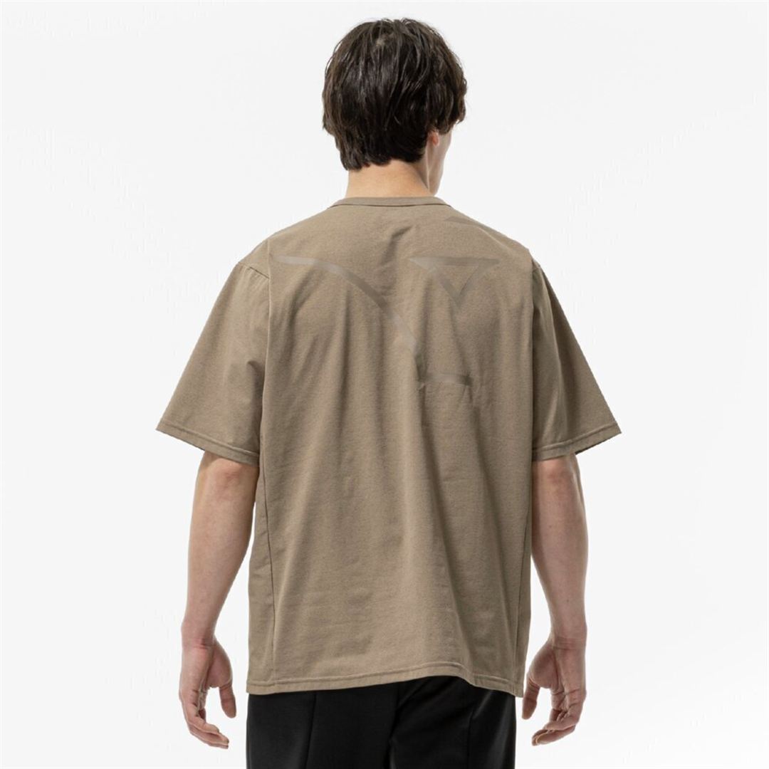 ソフトドライTシャツ(ワイドシルエット) キャメル S