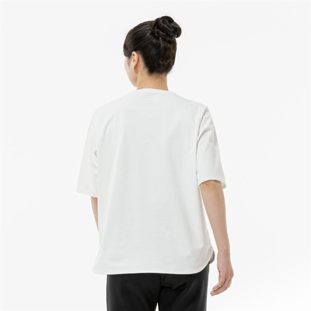 ソフトドライTシャツ(ワイドシルエット) スノーホワイト S