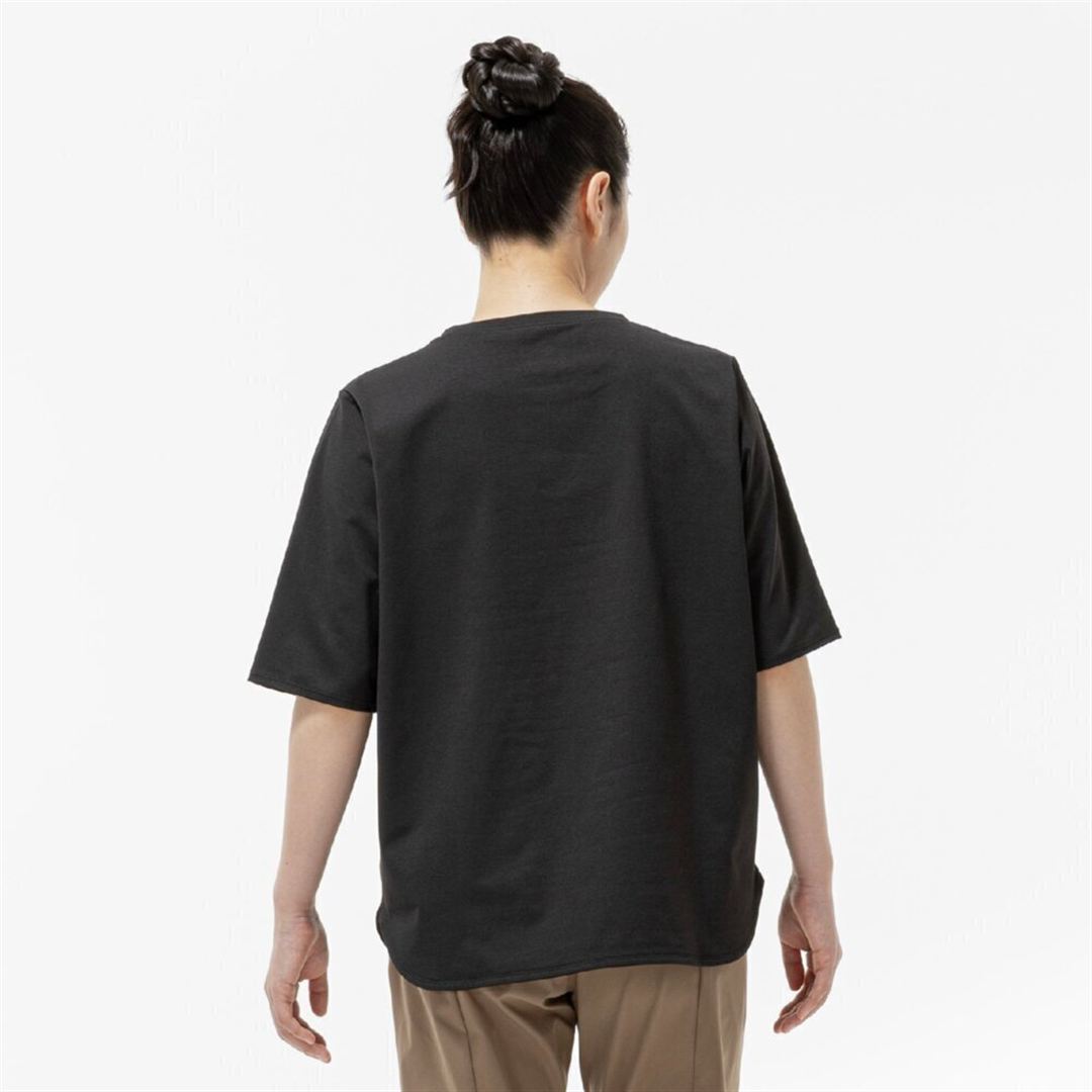 ソフトドライTシャツ(ワイドシルエット) ブラック XL