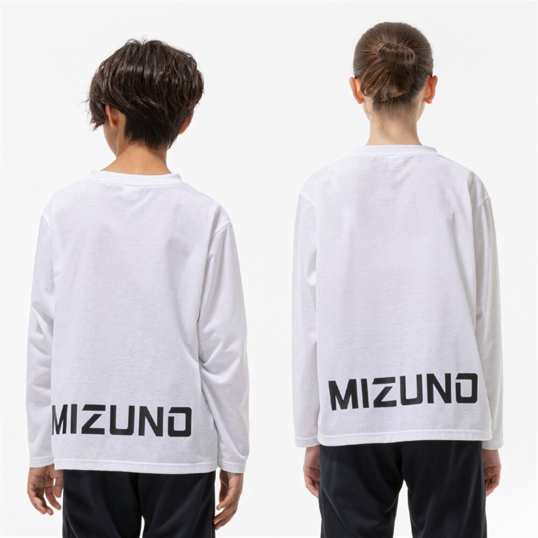 【抗菌防臭／防汚】GACHI Tシャツ(長袖) ホワイト 120