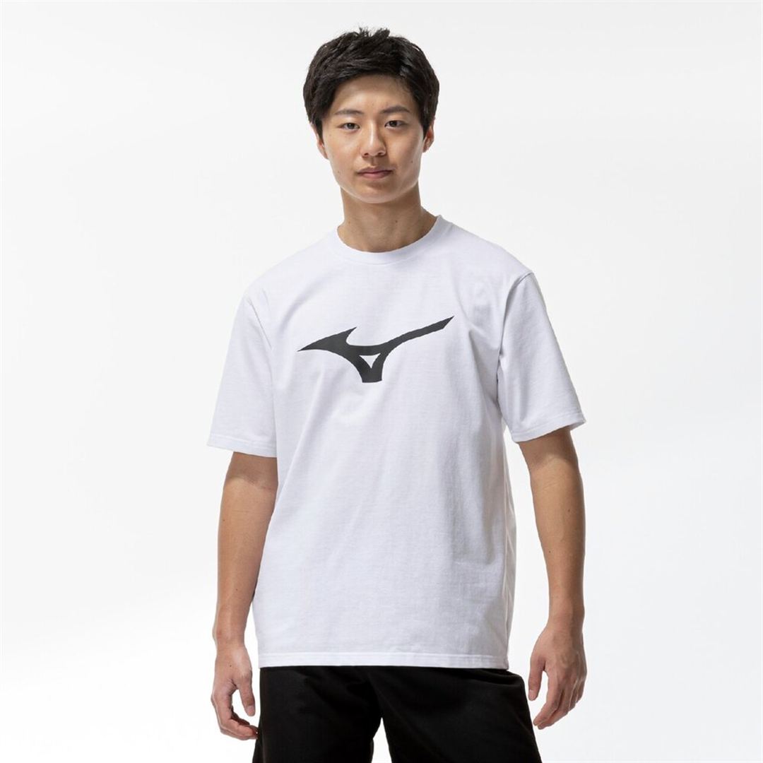 【ミズノ直営限定】THE MZ TEE ビッグロゴTシャツ ホワイト XL