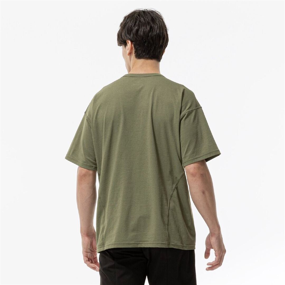 ストレッチソフトドライTシャツ フォーリーフグリーン XL