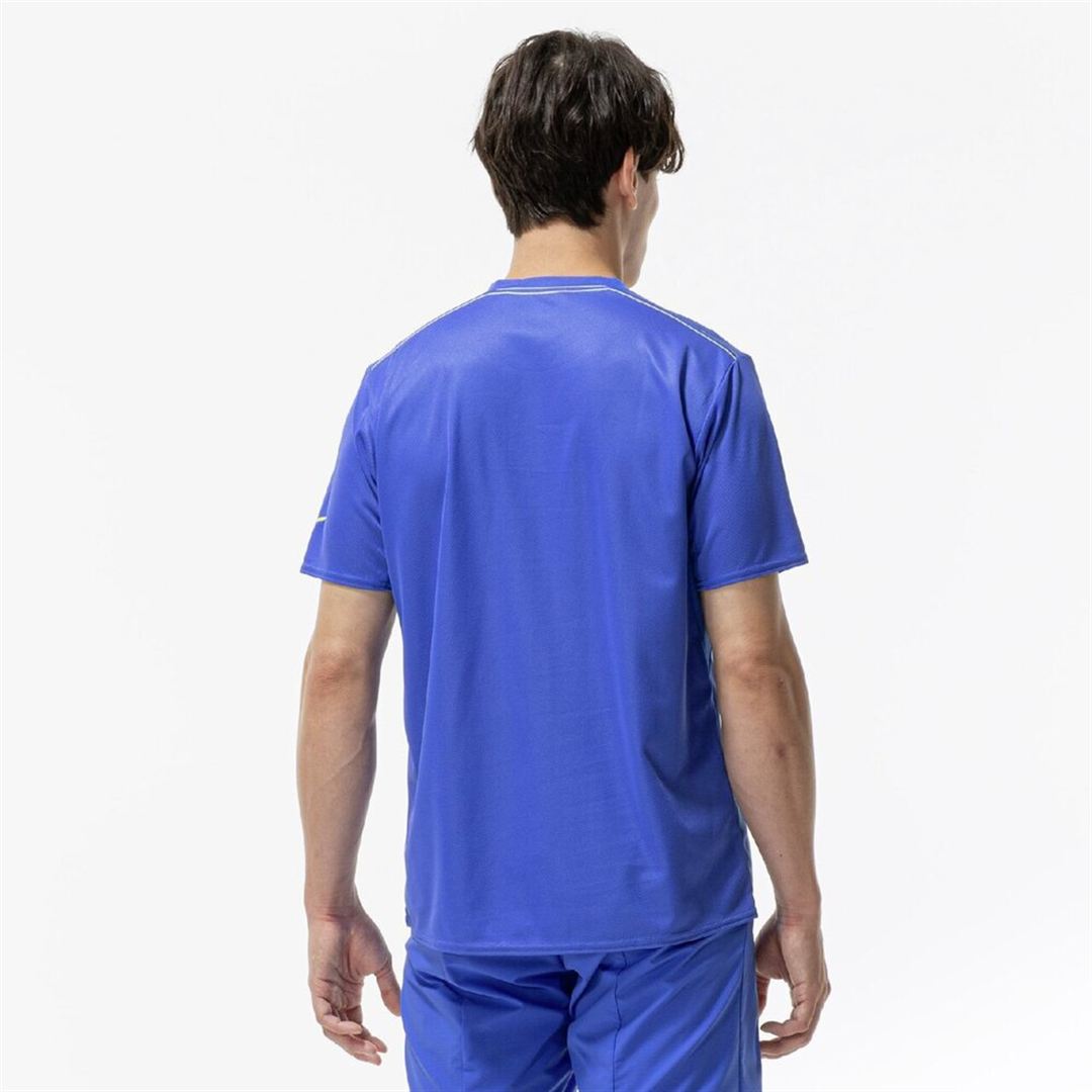 ドライハイブリッドTシャツ ダズリングブルー XL