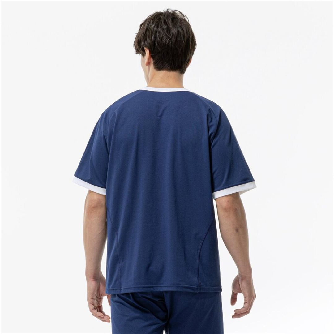 ストレッチソフトドライTシャツ エステートブルー XL