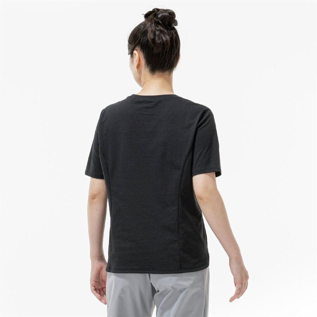 ストレッチソフトドライTシャツ ブラック XL