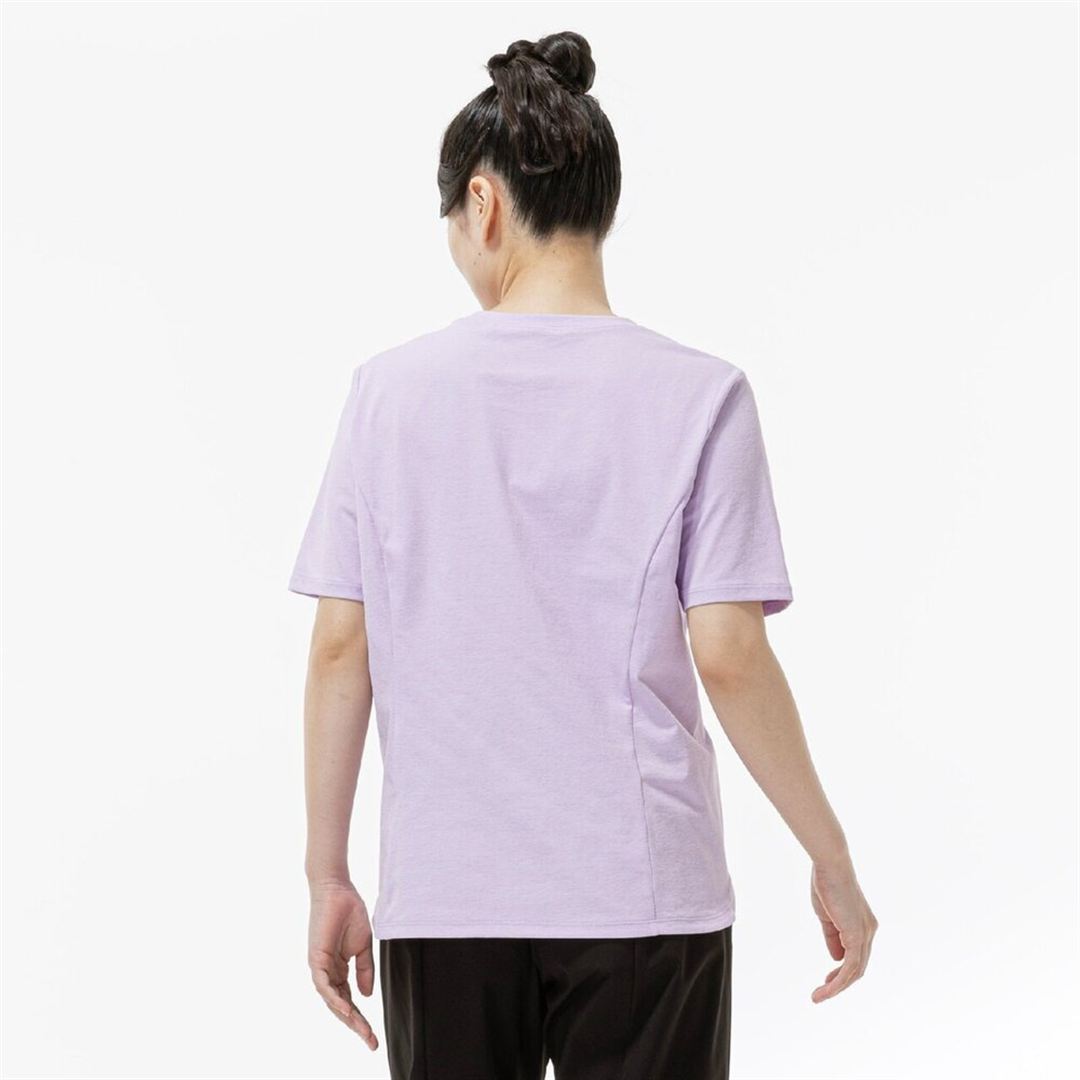 ストレッチソフトドライTシャツ ペールパープル XL