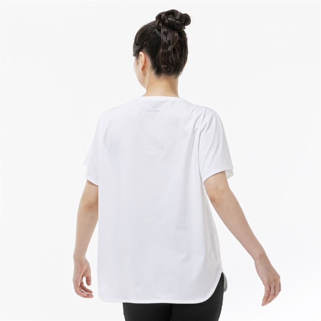 ストレッチソフトドライTシャツ(ワイドシルエット) ホワイト S