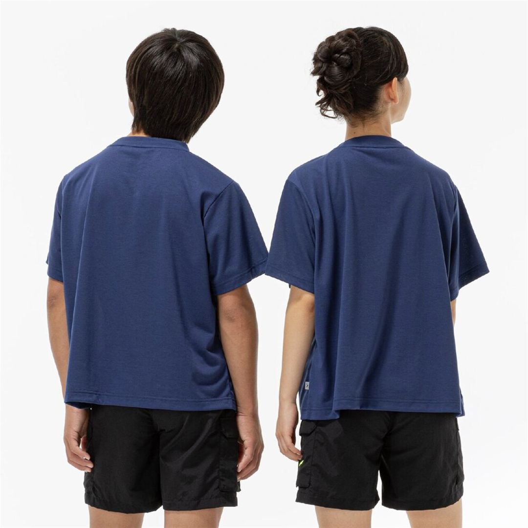 【抗菌防臭／防汚】GACHI Tシャツ エステートブルー 160