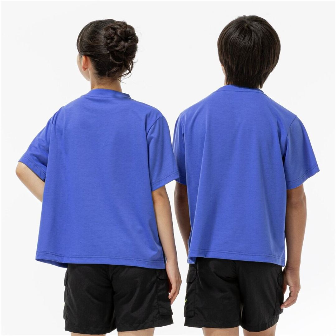 【抗菌防臭／防汚】GACHI Tシャツ ダズリングブルー 160