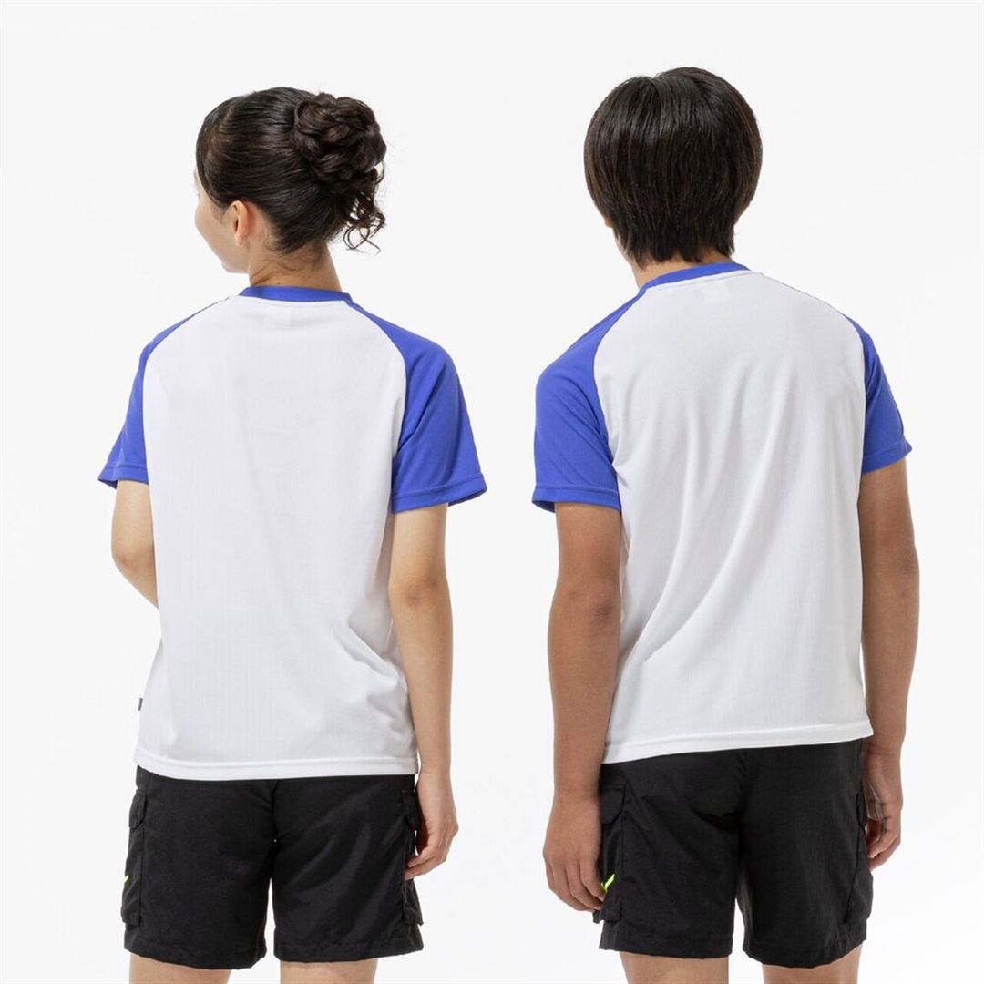 【遮熱素材】ソーラーカットTシャツ ホワイト 160