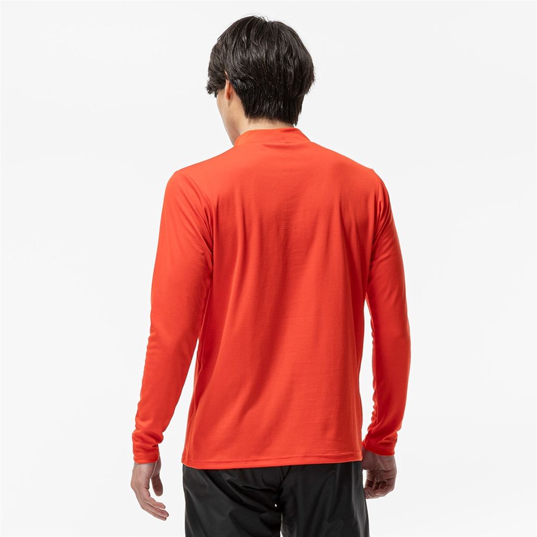 【吸湿発熱】ブレスサーモTシャツ(長袖) オレンジコム XL