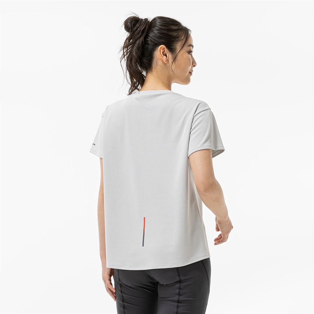 【汗処理／通気】ドライエアロフローTシャツ(ワイドシルエット) スノーホワイト S