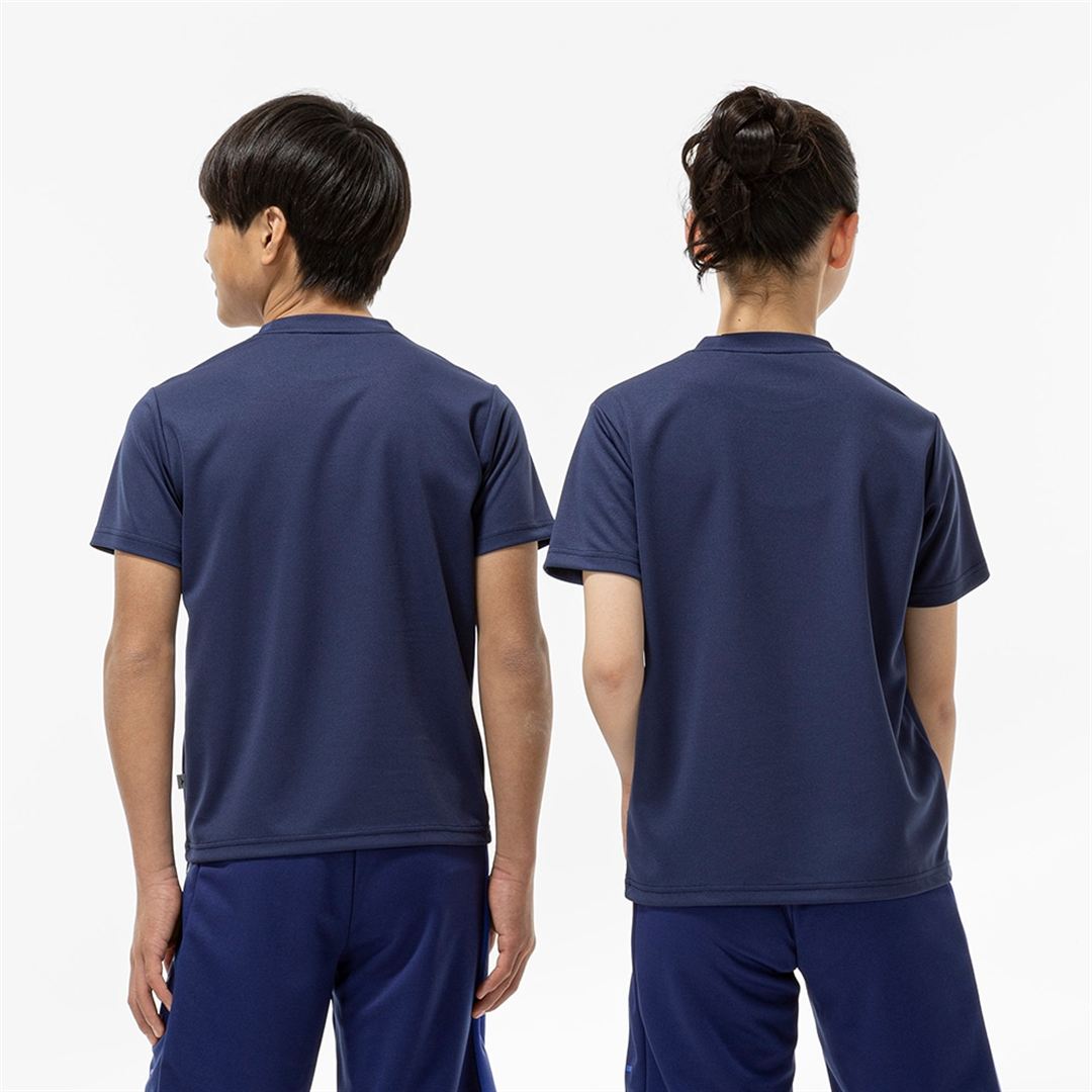 【抗菌防臭／防汚】GACHI Tシャツ インシグニアブルー 160