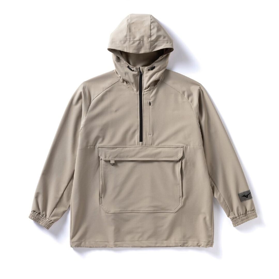 アノラックストレッチジャケット ヴィンテージカーキ S